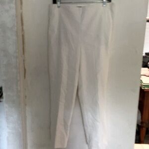 Ann Taylor New White Lined Dress Pants Size 6